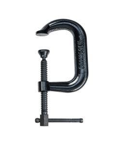 4" Drop Forged Deep Throat C-Clamp W/ Black Oxide