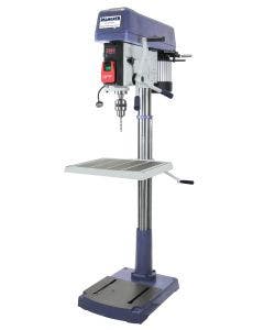 20" 12- Speed Floor step pulley 3PH drill press