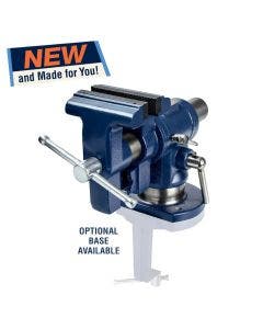 6" Multi-Jaw, Heavy-Duty, Ball Swivel Bench Vise