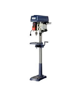 15" 16-Speed Floor Step Pulley Drill Press with LED Readout