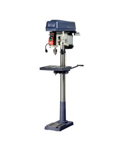 17"  1Ph 16-Speed Floor Step Pulley Drill Press